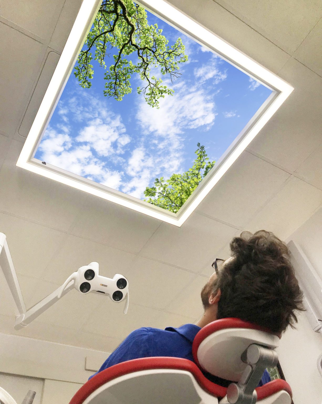 Arztpraxis LED Leuchte mit Motiv